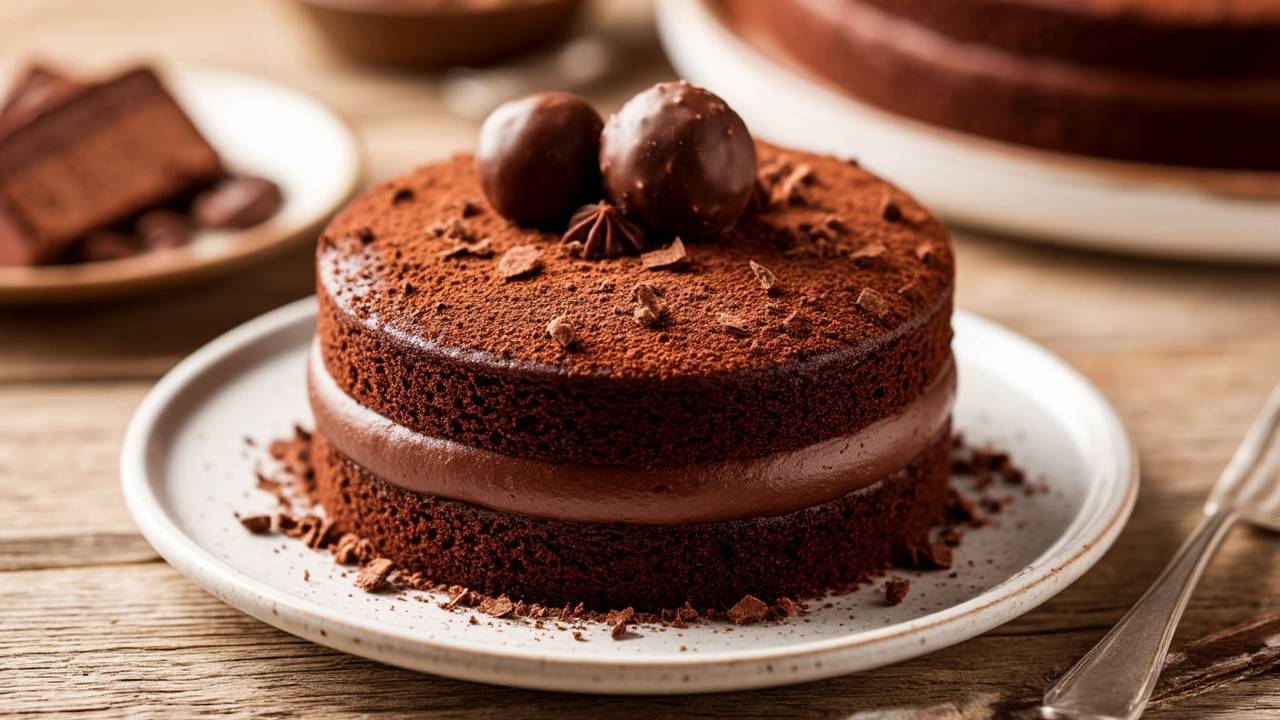 Трюфельный торт: простой в приготовлении, но очень вкусный — улетает со стола всего за 5 минут