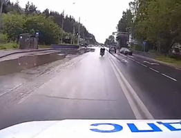 Опасная погоня в Сыктывкаре: полиция задержала пьяного мотоциклиста