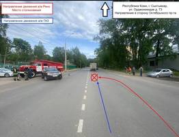 Цепная авария, сбитый ребенок - пешеход, несовершеннолетняя мопедистка в кювете: ГАИ приводит итоги дня в Коми