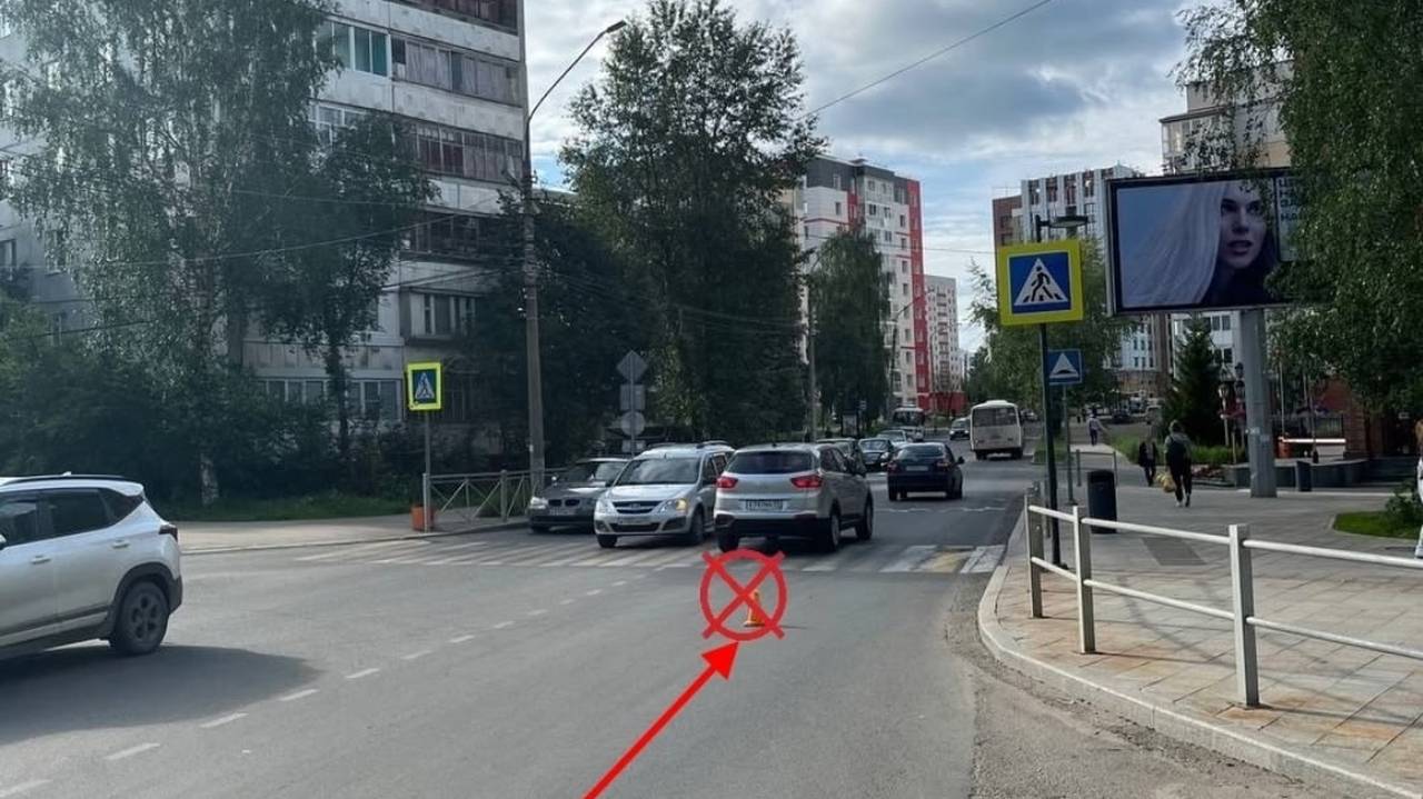 Главная картинка новости: На дорогах Коми вновь пострадали люди: пешеходы и пассажир автобуса