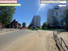 В столице Коми велосипедист попал под колеса автомобиля