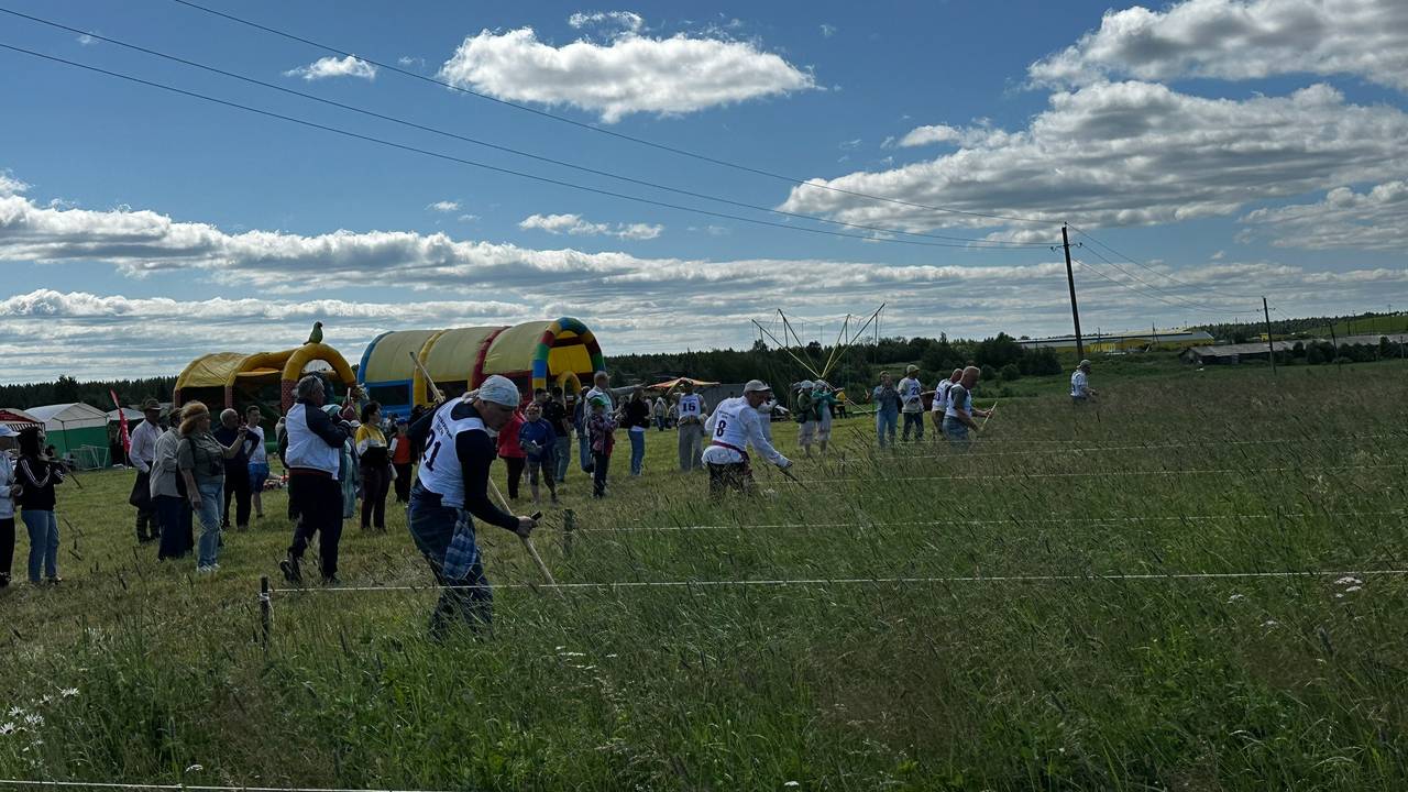 В Коми прошел красочный турнир косарей с народным размахом