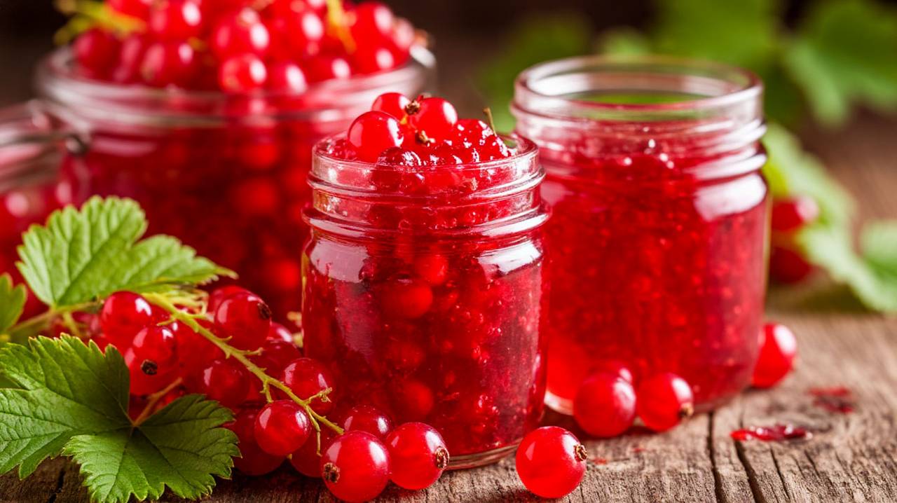 Главная картинка новости: Делаю ароматный джем из красной смородины всего за 15 минут: без пектина, без заморочек и с идеальной текстурой