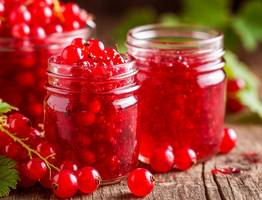 Делаю ароматный джем из красной смородины всего за 15 минут: без пектина, без заморочек и с идеальной текстурой