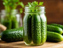 Огурцы по-берлински на зиму – пошаговый рецепт хрустящей закуски: банка улетает за считанные минуты