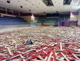 "Лузалес-арена" в Сыктывкаре переживает летнее преображение