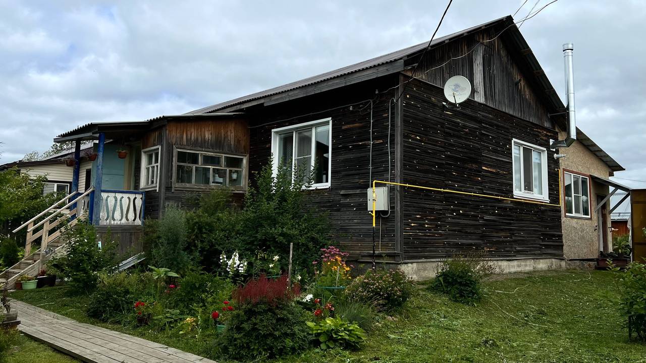 Главная картинка новости: Село Корткерос в Коми начало переход на природный газ