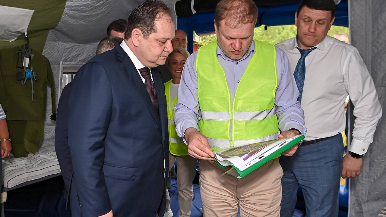 Главная картинка новости: В Коми прошли масштабные учения по подготовке к чрезвычайным ситуациям