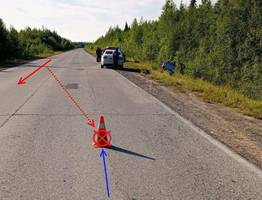 В Коми отлетевшее колесо КАМАЗа повредило автомобиль и травмировало водителя