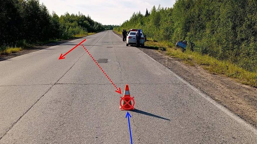 Главная картинка новости: В Коми отлетевшее колесо КАМАЗа повредило автомобиль и травмировало водителя