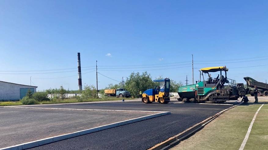 Главная картинка новости: В Заполярье Коми к Дню шахтера появится современная спортивная зона