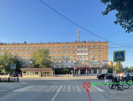 В Коми автомобиль сбил ребенка на велосипеде на "зебре"