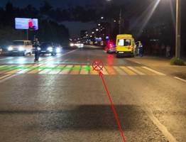 В Сыктывкаре ребёнок пострадал при переходе дороги на красный свет