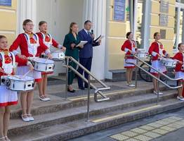 В Сыктывкаре открыли историческое здание Пушкинской гимназии после реставрации