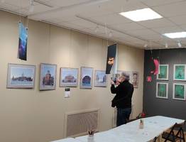 В северной столице продолжает работать выставка Воркутинского музея