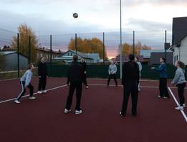 В одном из сел Коми открыли современную многофункциональную спортплощадку