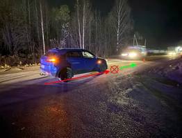 В Сыктывкаре автомобиль сбил пешехода на Лесной улице