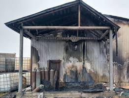 Огненный финал октября: в Коми за сутки потушили два пожара в Усинске и Ухте