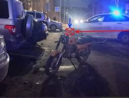 В Коми ДТП с мотоциклистом-подростком закончилось для него больницей