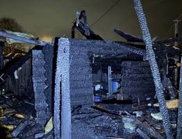 Пламя проверило Коми на прочность: 23 спасателя участвовали в тушении трех бытовых пожаров