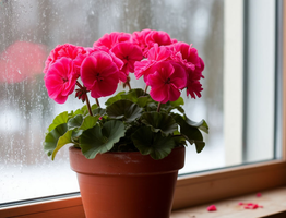 Миссия выполнима: сохранить герань зимой — самое важное для здоровья растения