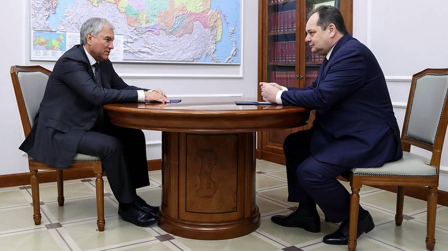 Главная картинка новости: Глава Коми договорился с руководством Госдумы об учете региональных интересов в федеральном бюджете