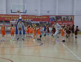 В Коми звезды баскетбола провели тренировку для юных спортсменов Усть-Куломского района