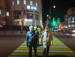 Сыктывкар оснастит 140 пешеходных переходов световыми проекторами