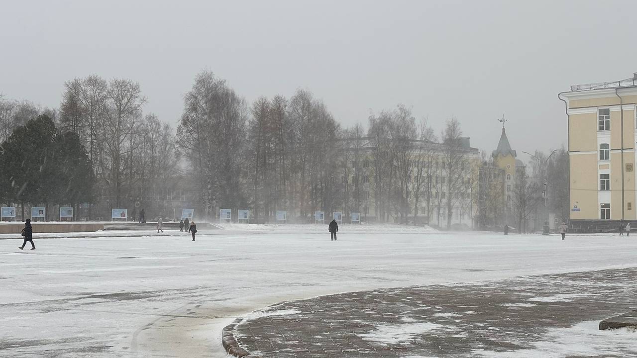 Главная картинка новости: 22 ноября в Коми пришёл снегопад: во всех районах ожидаются осадки и южный ветер