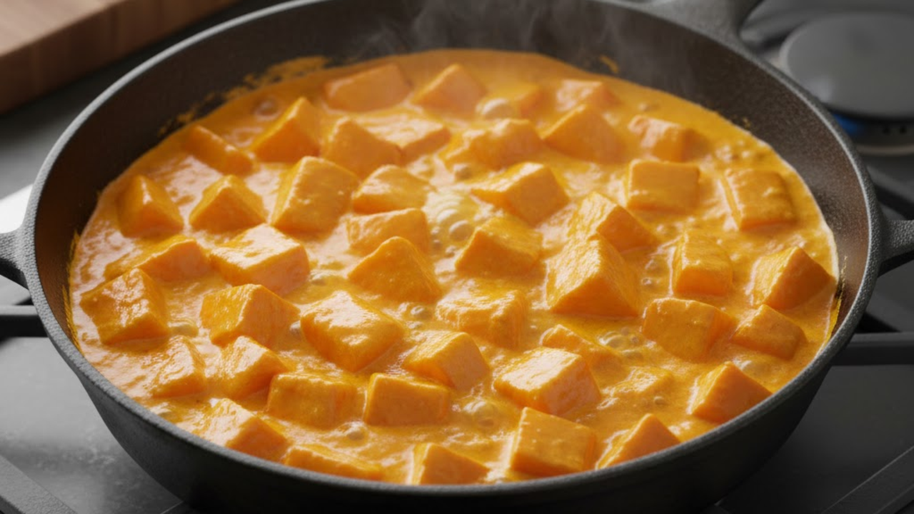 Главная картинка новости: Обжариваю тыкву на сковороде до румяной корочки — и вкус как у спелого манго: больше не варю и не тушу