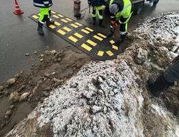 В Сыктывкаре на аварийном выезде у "Макси" установят "лежачие полицейские"