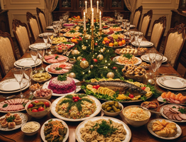 5 чудных салатов на Новый год - даже у плиты стоять не надо. Смешать и на стол - делов на пару минут