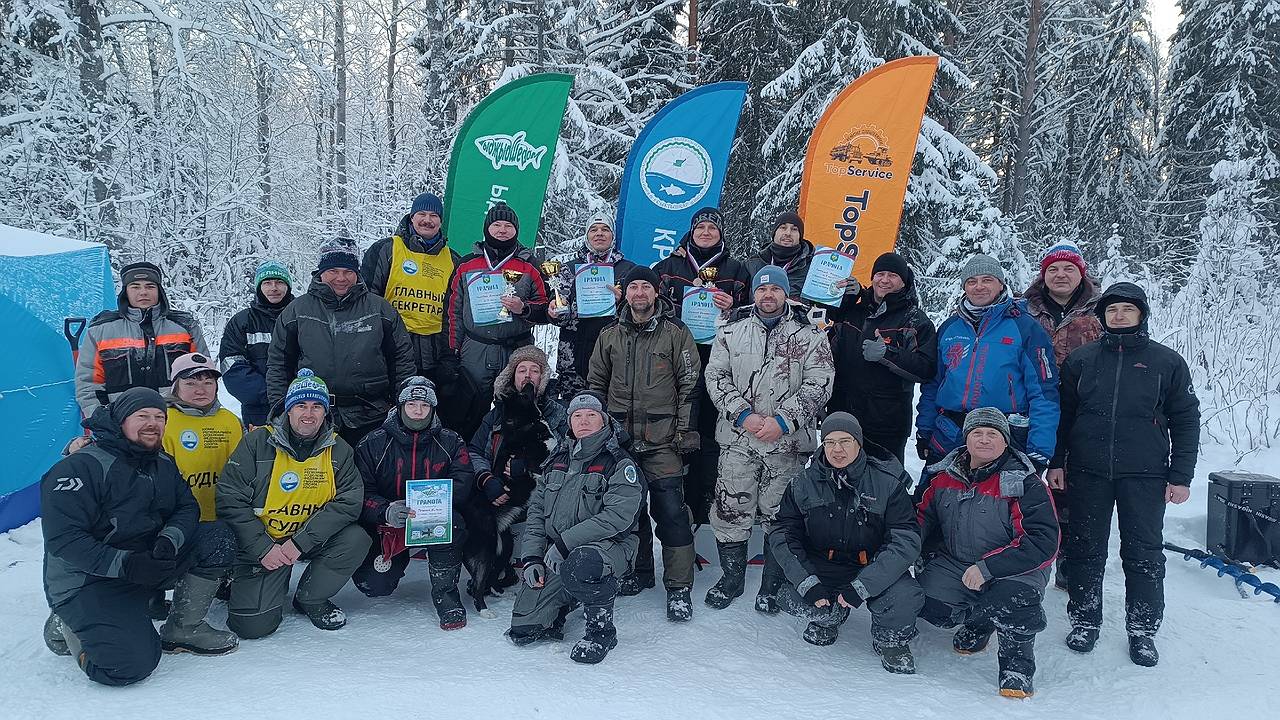 Главная картинка новости: На озере Эжолты прошел Чемпионат Сыктывкара по подлёдной ловле рыбы