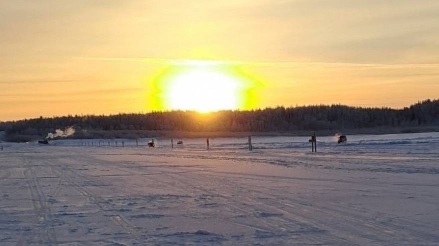 Главная картинка новости: В Коми запустили в эксплуатацию пять новых ледовых переправ