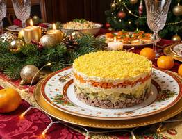 Попробовала и 100% буду готовить снова. Печёнка под шубой - самый вкусный салат на Новый год