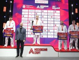 Взял бронзу столицы: каратист из Сыктывкара поднялся на пьедестал Кубка России