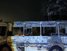 В последние дни года в Коми сгорели автобус и частная баня