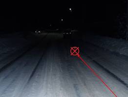 В Коми автоледи на Lada Granta наехала на пешехода, лежавшего на дороге