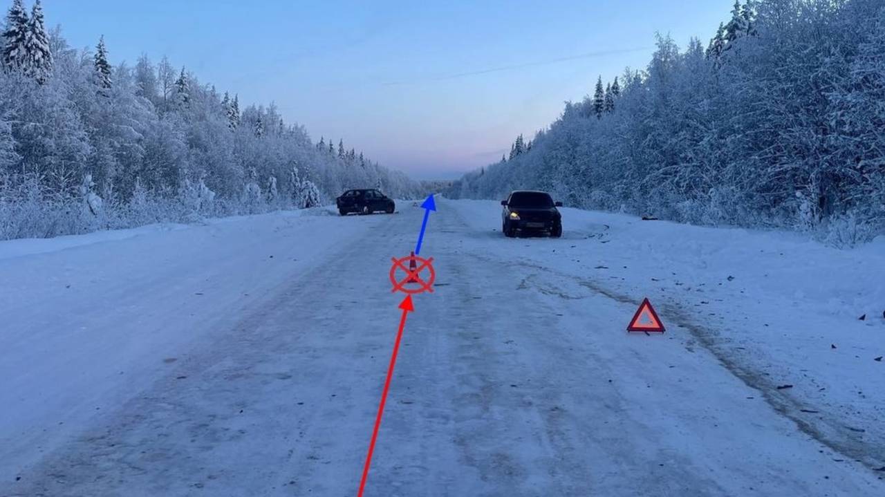 Главная картинка новости: В Коми произошли четыре ДТП из-за игнорирования безопасного интервала