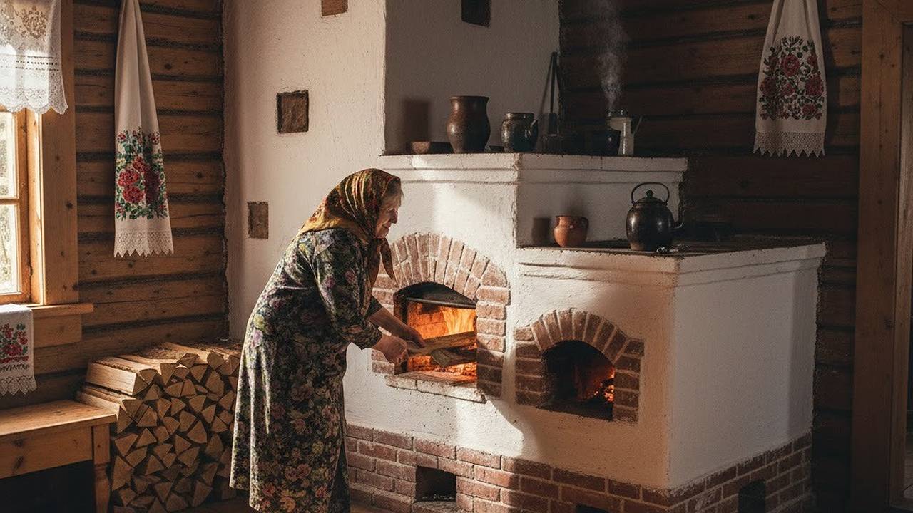 Главная картинка новости: Народная печь, которая греет лучше электрических: ставлю в дом, на дачу и в гараж