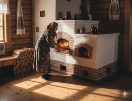 Народная печь, которая греет лучше электрических: ставлю в дом, на дачу и в гараж