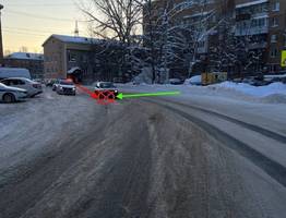 В Коми автомобиль сбил пенсионерку, переходившую дорогу вне "зебры"