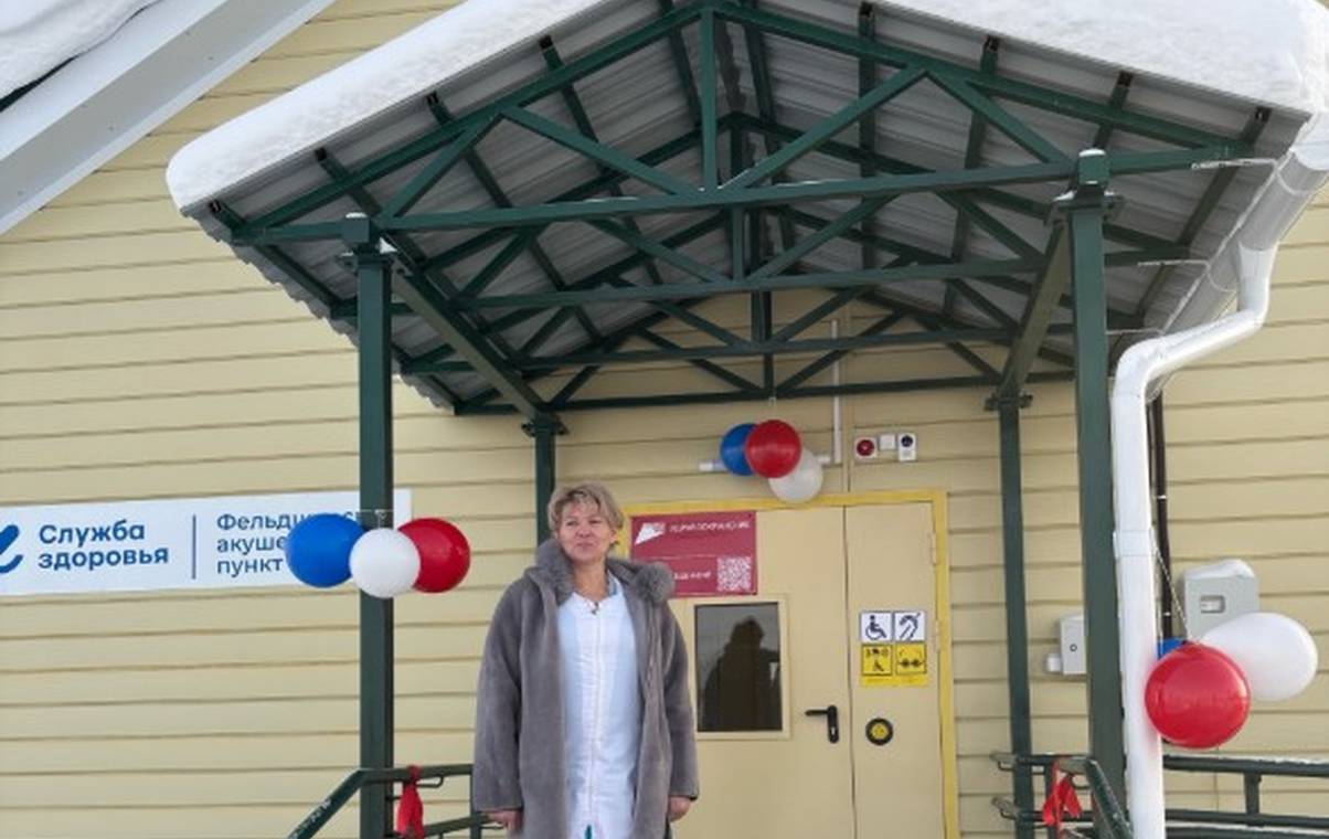 Жители еще одного посёлка в Коми получили новое медицинское здание