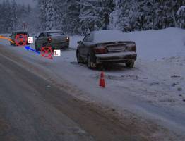Водители спровоцировали два тройных ДТП в городах Коми