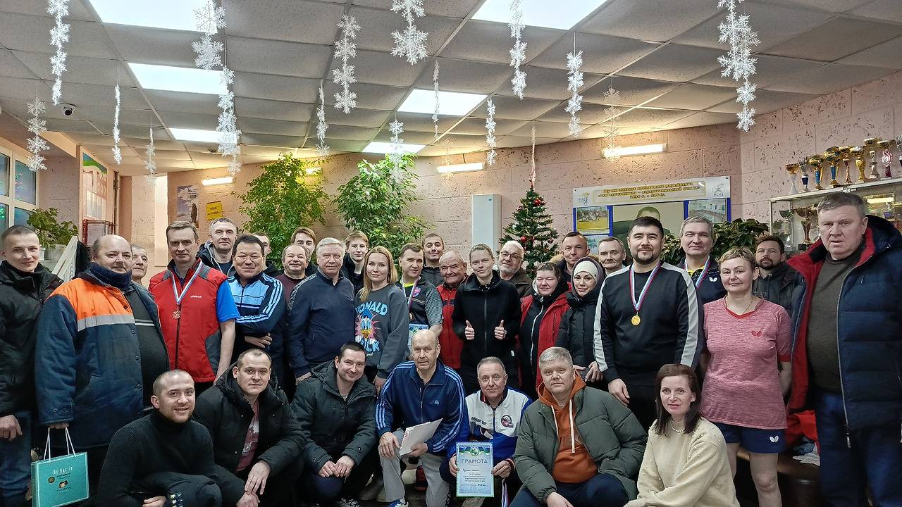 Главная картинка новости: В Сыктывкаре завершились «Рождественские игры» по настольному теннису