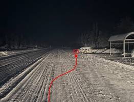 На трассе в Коми Chevrolet Niva врезался в стоящую на обочине машину