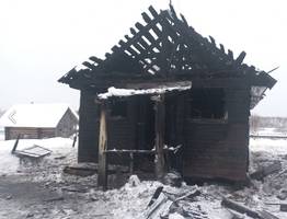 Пожар уничтожил частный дом в Прилузье Коми, но обошлось без жертв