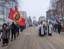 В Сыктывкаре прошел Крестный ход в честь Рождества Христова