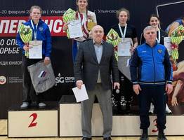Спортсменка из Коми взяла бронзу первенства России по вольной борьбе