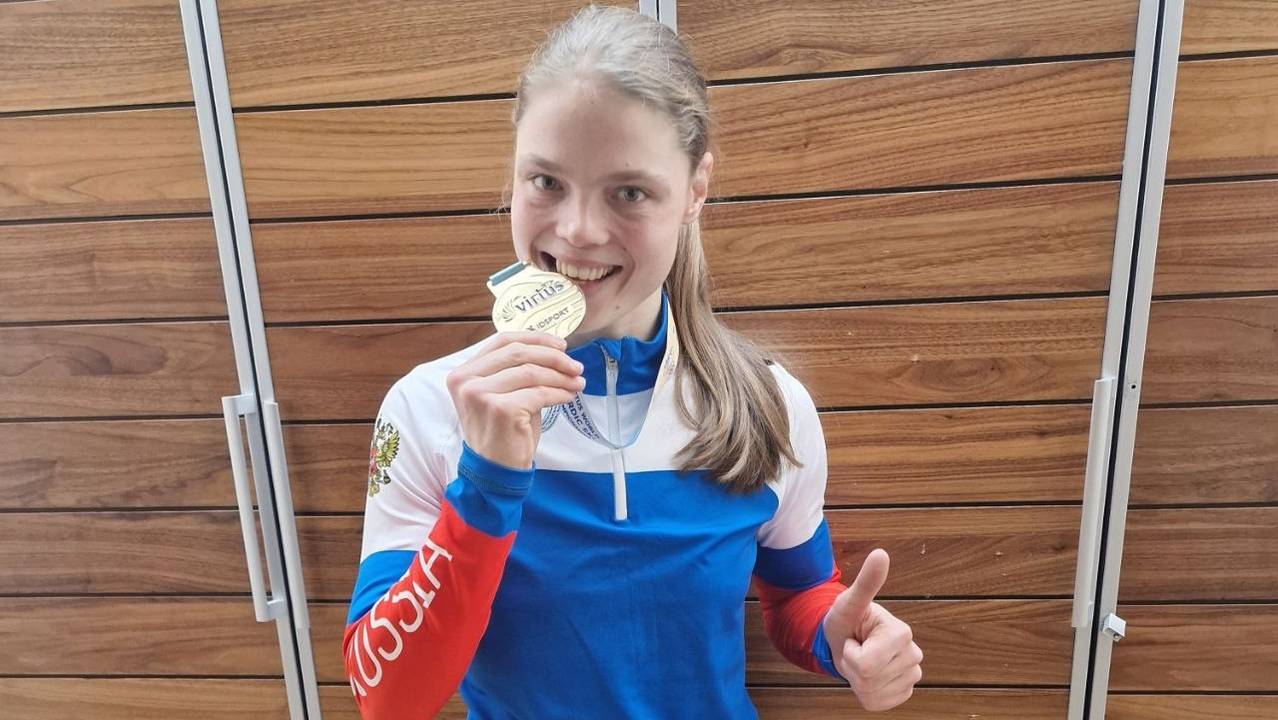 Главная картинка новости: Лыжница из Коми завоевала титул чемпионки мира на трассе в Казахстане